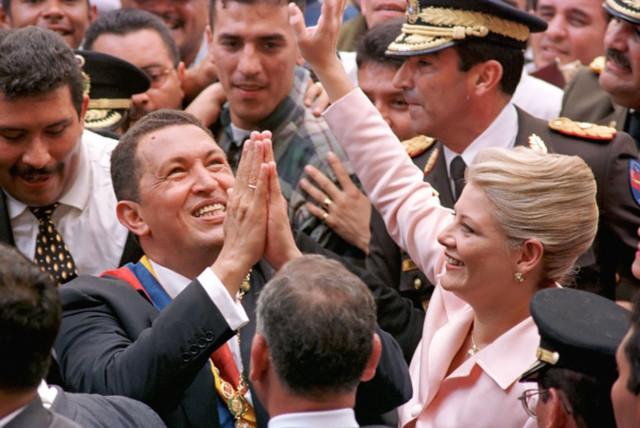 Venezuelan newly-inaugurated PresidentCHAVEZ