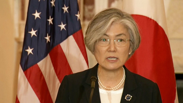 South Korean foreign minister in Washington for talks.02