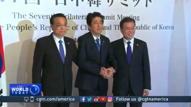 Leaders of China, Japan, and South Korea hold trilateral talks in Tokyo