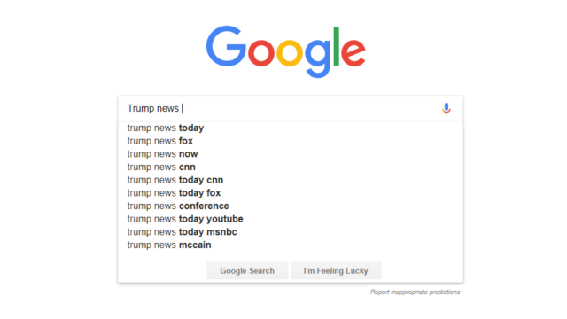 Google responds to Trump tweet, says no political motive in search results