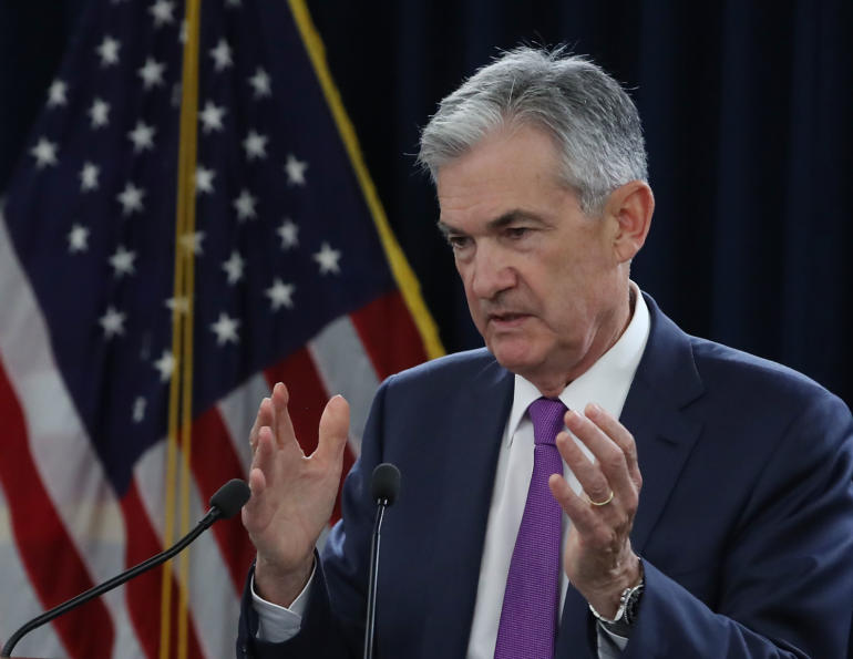 Federal Reserve Chairman Jerome Powell Holds A News Conference Following Federal Open Market Committee Meeting