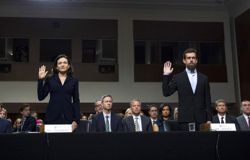 Twitter, Facebook executives grilled about foreign interference in US elections