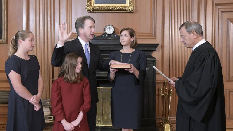 Administration of the Constitutional Oath to Judge Brett Kavanaugh