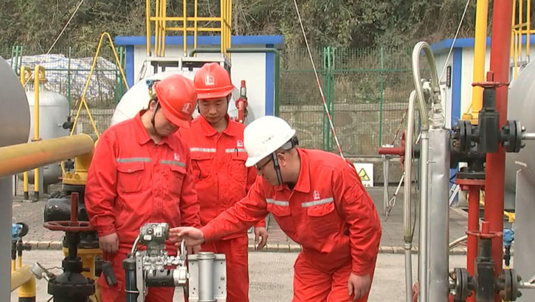 A new pipeline in China part of efforts to increase natural gas production