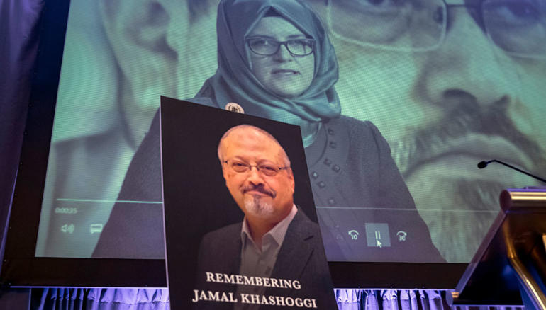 Hatice Cengiz, fiancee of slain Saudi journalist Jamal Khashoggi