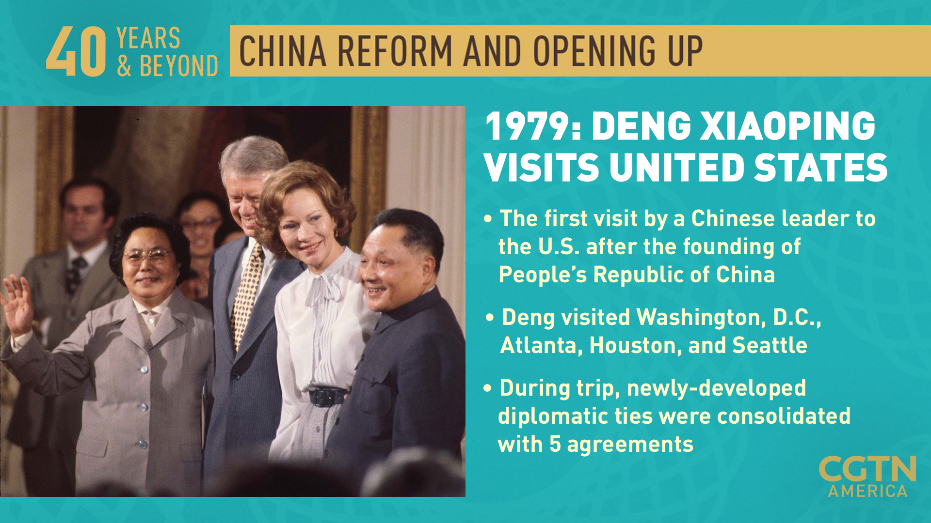 Milestones in US-China diplomatic relations