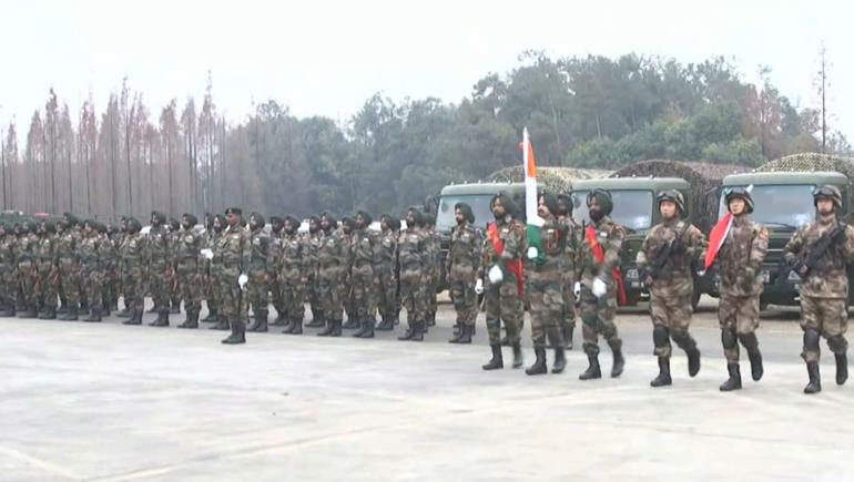 China and India hold first drill since 2017 border military standoff