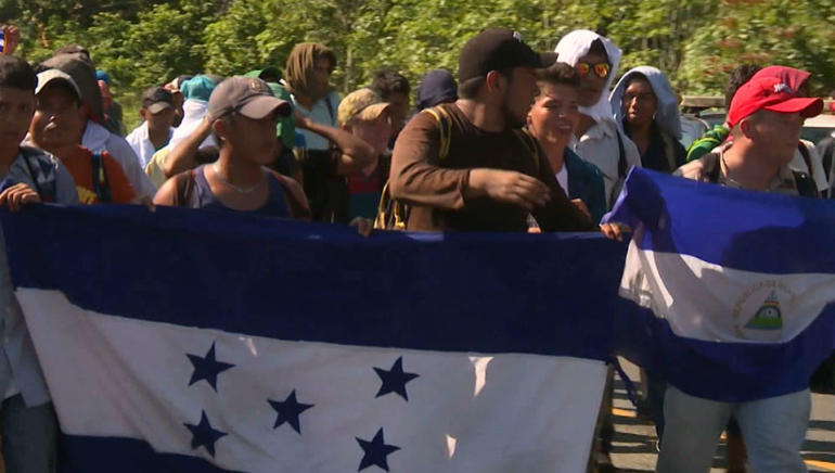 New migrant caravan leaves Honduras for US