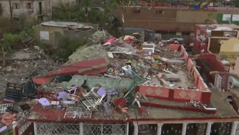 Three dead, scores injured in rare Cuban tornado