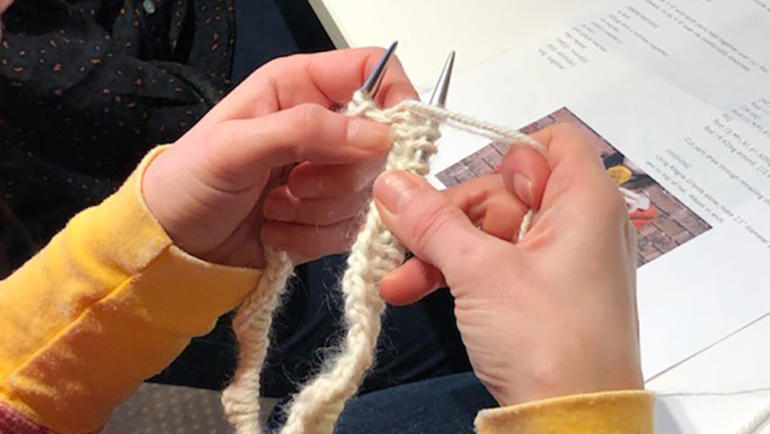 U.S. federal workers have been furloughed long enough to finish knitting a scarf and begin a hat.