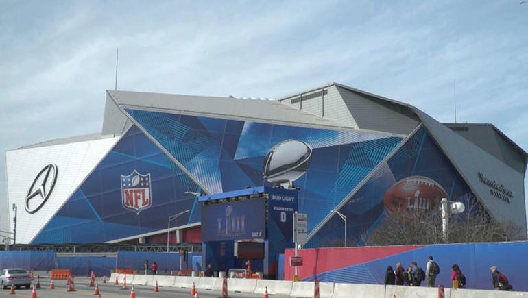 Atlanta prepares for Super Bowl LIII (53)