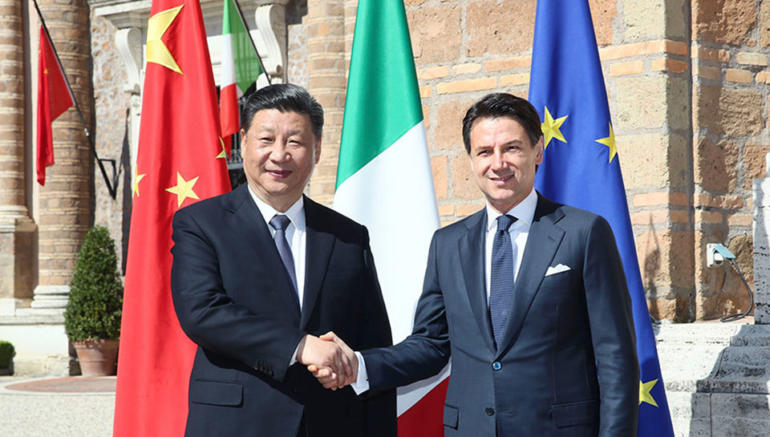 Xi welcomes Italy as the first G7 nation to join Beltand Road