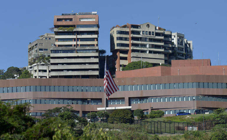 embassy of the United States in Caracas, Venezuela.