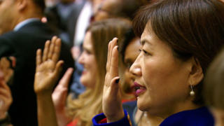 Chinese-born legislator makes history in US local politics