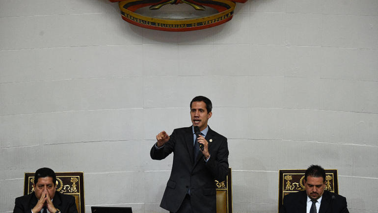 Venezuela's top judge moves to prosecute opposition leader Juan Guaido