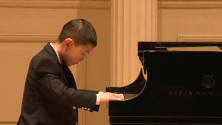 Child piano protégé graces Carnegie Hall stage
