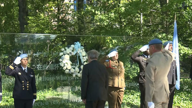 United Nations honors fallen peacekeepers