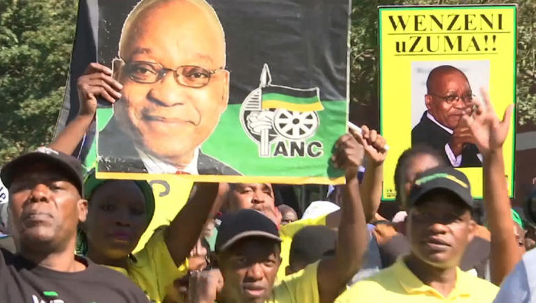 South African ex-president Zuma returns to court for corruption charges