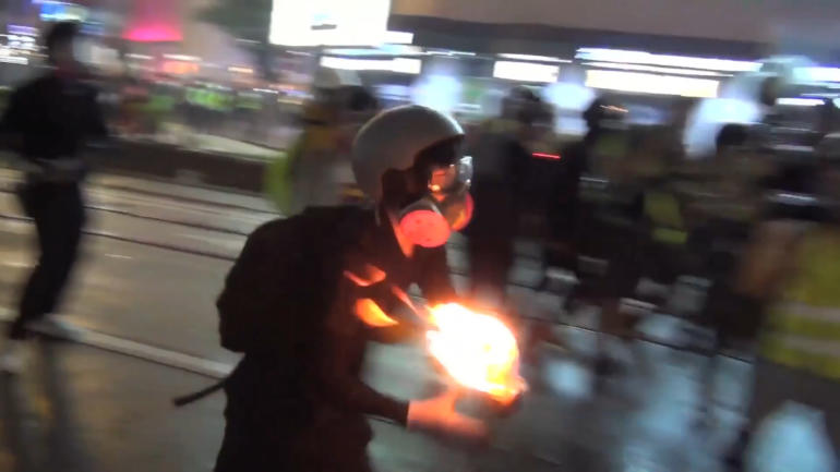 Hong Kong violence