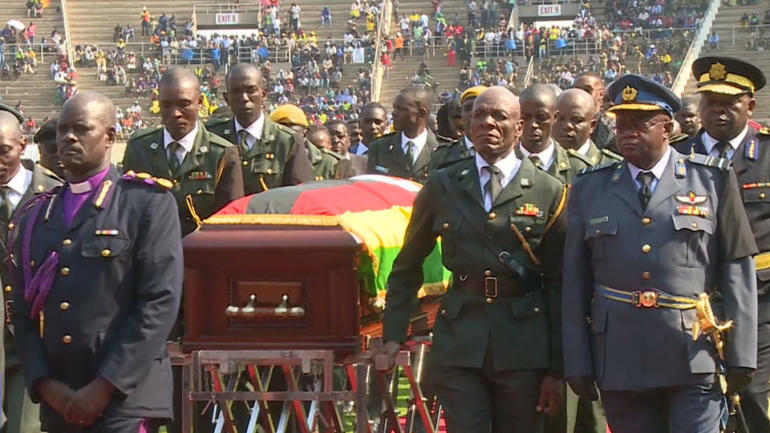 State funeral for Mugabe is a final goodbye