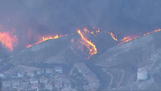 California wildfires burn out of control