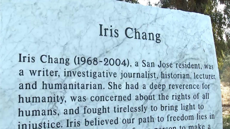 Author Iris Chang honored with California park in her name