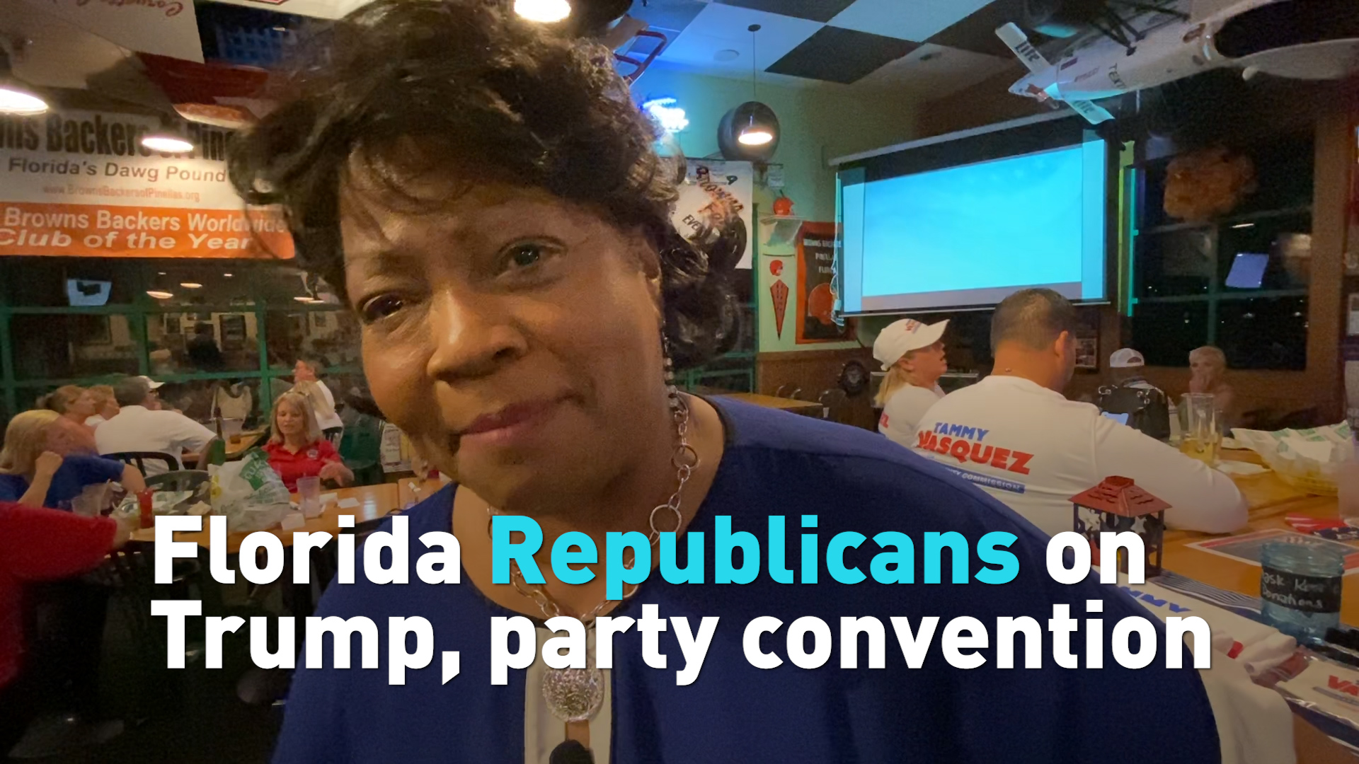 Florida Republicans on Trump, party convention