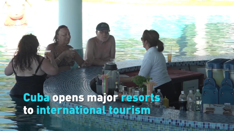 Cuba opens major resorts to international tourism