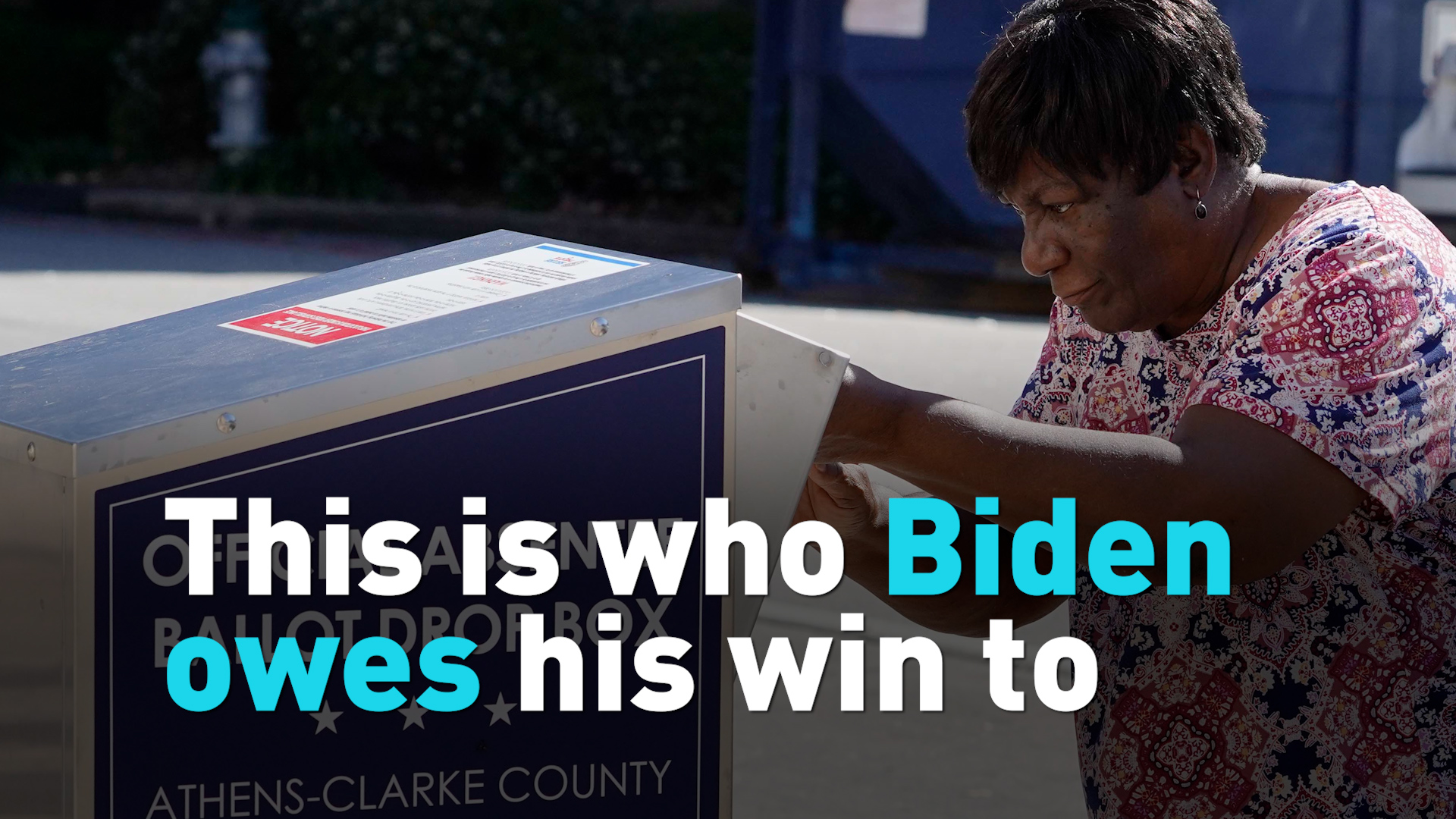 Election 2020: This is who Biden owes his win to