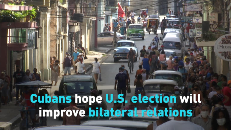 Cubans hope U.S. election will improve bilateral relations