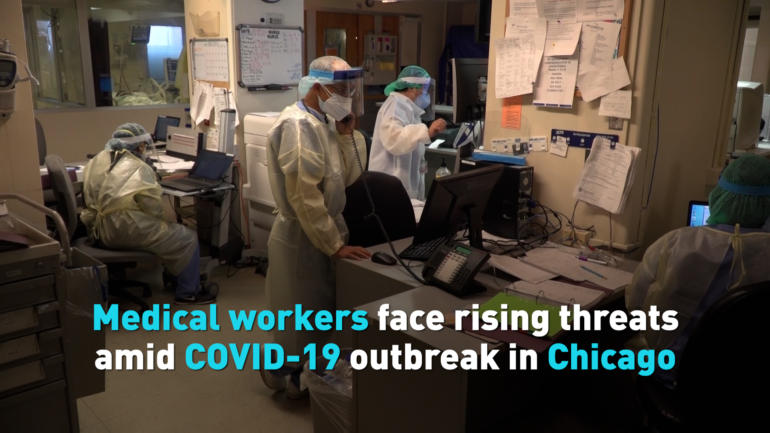 Medical workers face rising threats amid COVID-19 outbreak in Chicago