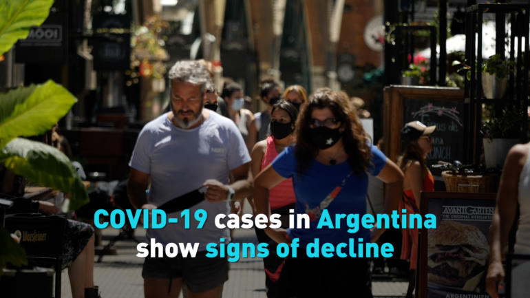 COVID-19 cases in Argentina show signs of decline