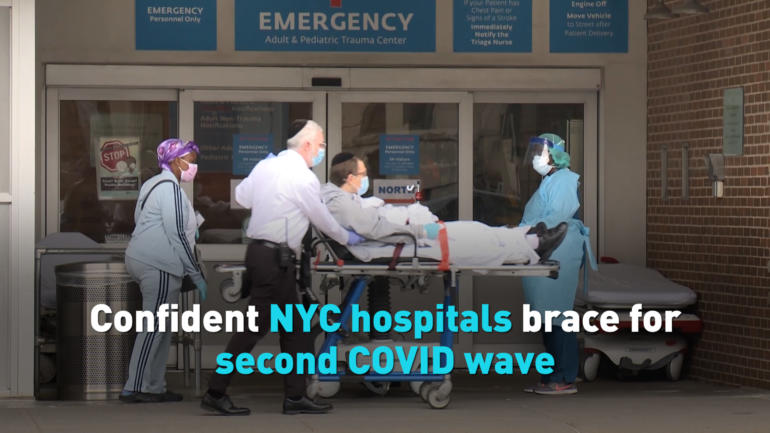 Confident NYC hospitals brace for second COVID wave