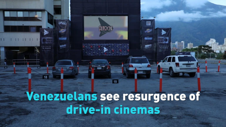 Venezuelans see resurgence of drive-in cinemas