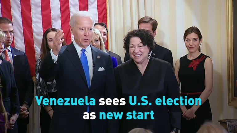 Venezuela sees U.S. election as new start