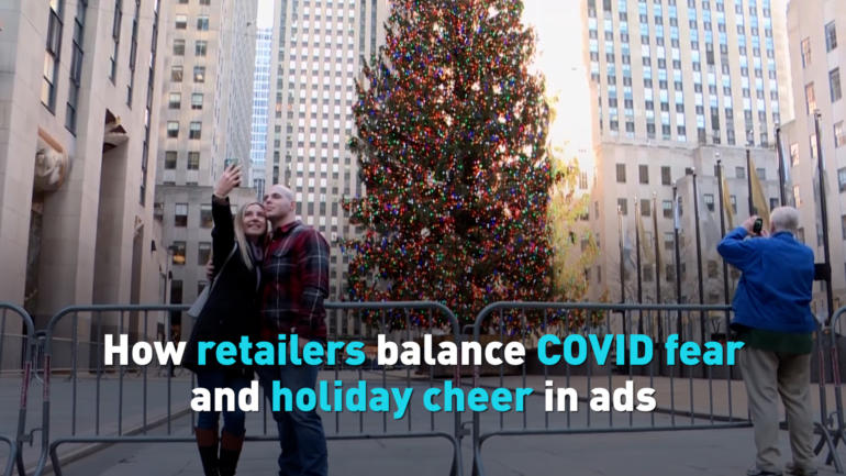 How retailers balance COVID fear and holiday cheer in ads