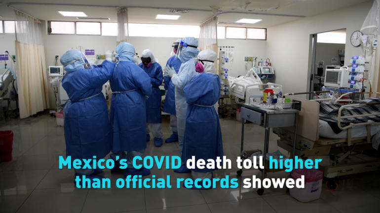 Mexico's COVID death toll higher than official records showed