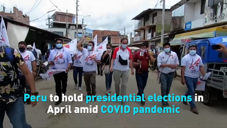 Peru to hold presidential elections in April amid COVID pandemic