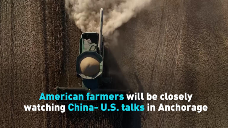 American farmers will be closely watching China- U.S. talks in Anchorage