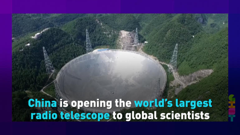 China is opening the world’s largest radio telescope to global scientists
