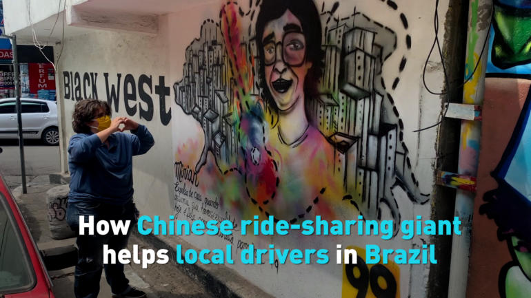 How Chinese ride-sharing giant helps local drivers in Brazil
