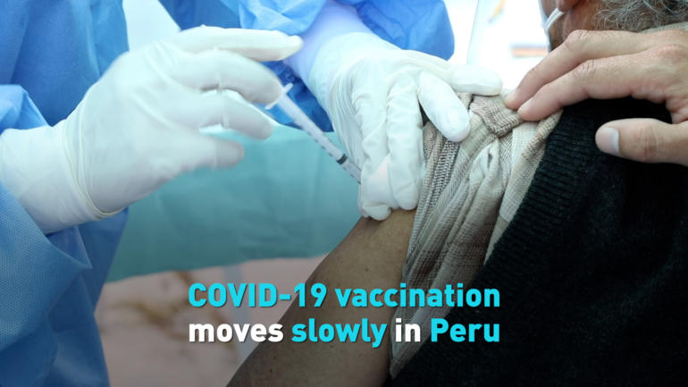 COVID-19 vaccination moves slowly in Peru