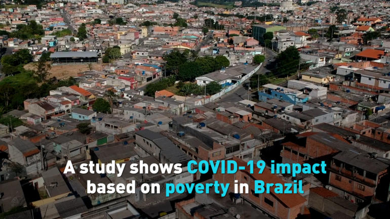 A study shows COVID-19 impact based on poverty in Brazil