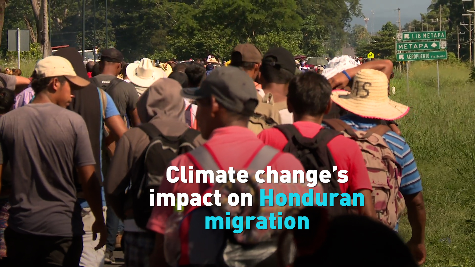 Climate crisis forces many Hondurans to migrate to find better lives
