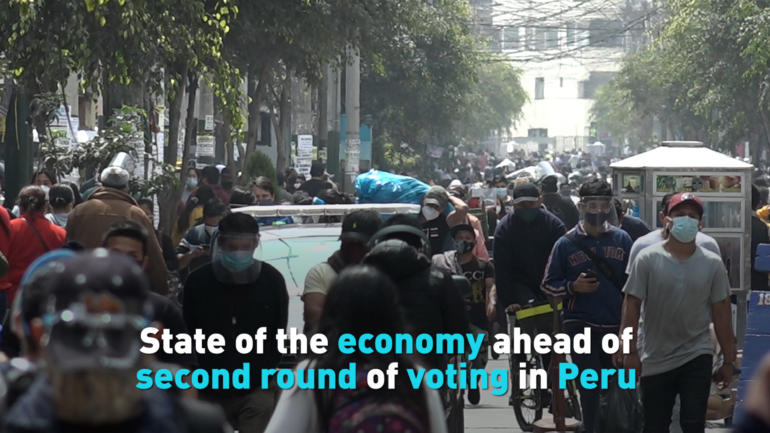 State of the economy ahead of second round of voting in Peru