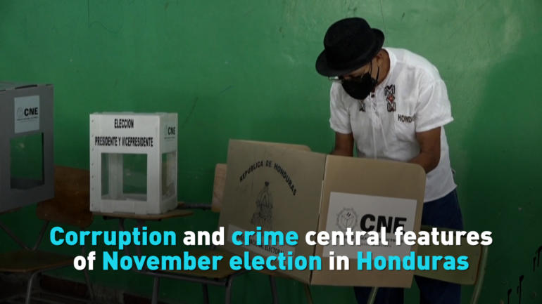 Corruption and crime central features of November election in Honduras