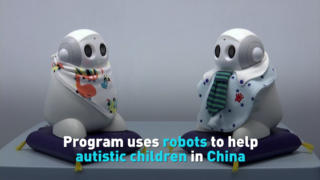Program uses robots to help autistic children in China
