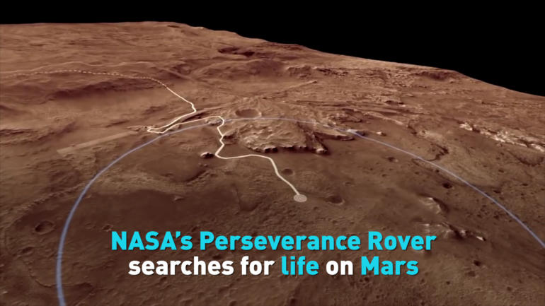 NASA's Perseverance Rover searches for life on Mars