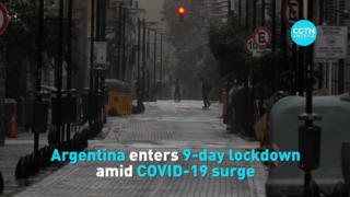 Argentina enters 9-day lockdown amid COVID-19 surge