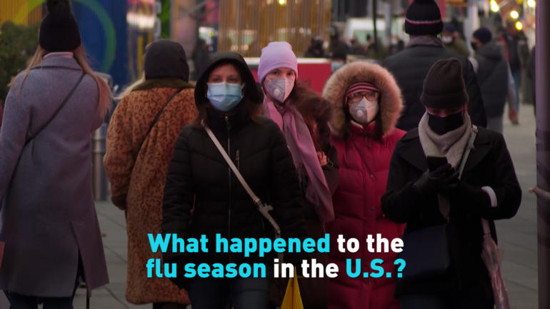 What happened to the flu season in the U.S.?